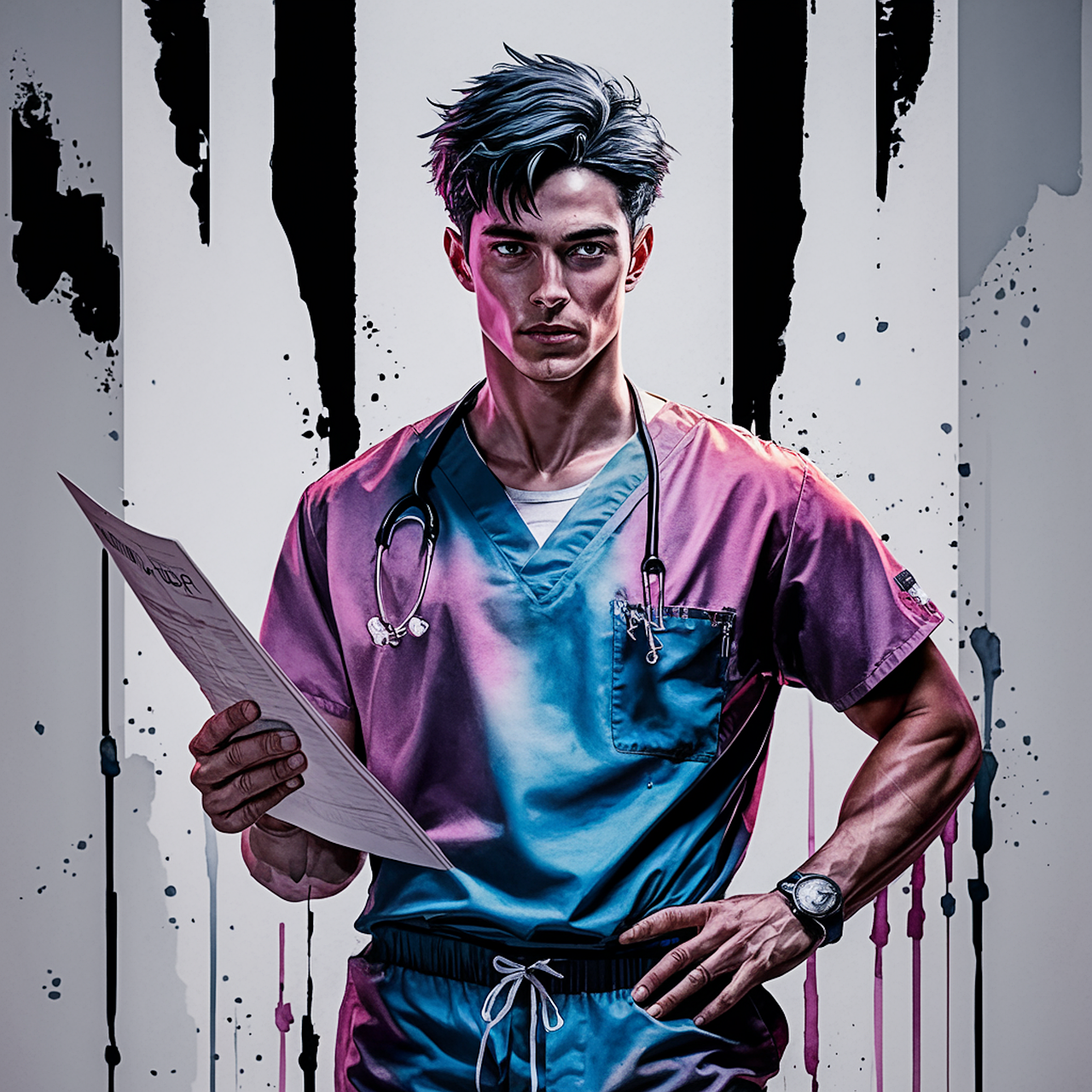 Download Ai Generated, Nurse, Doctor. Royalty-Free Stock Illustration ...