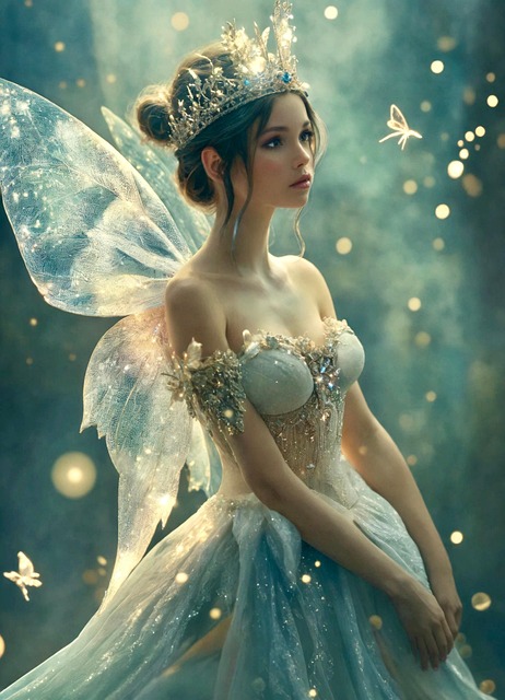 Free ai generated fairy princess illustration