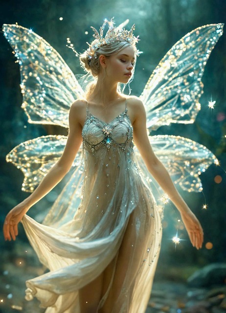 Free ai generated fairy princess illustration