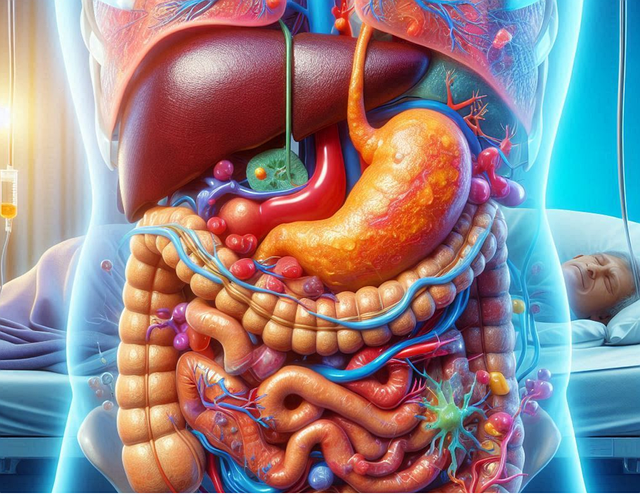 Free digestive organs internal organs illustration