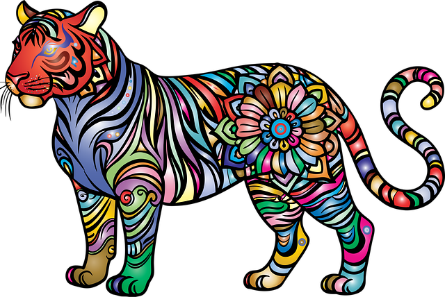 Tiger, Fargerik, Natur, Katteaktig, Dyr