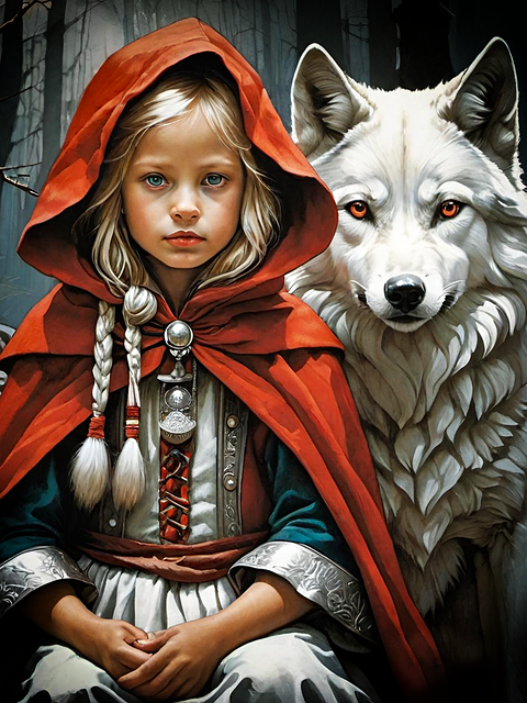 Free Ai Generated Girl illustration and picture