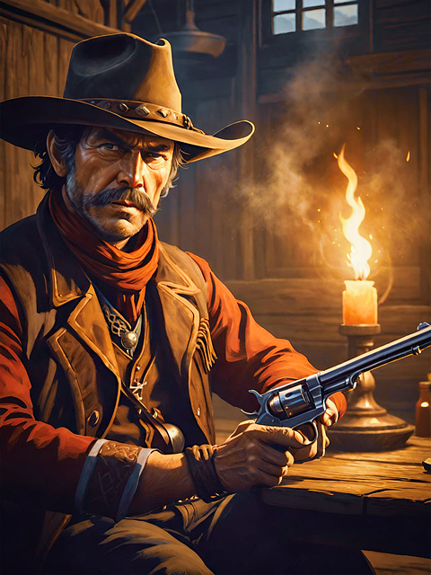 Free Cowboy Western illustration and picture