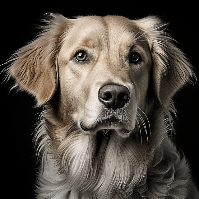Hund, Goldenretriever, Tier, Kunst