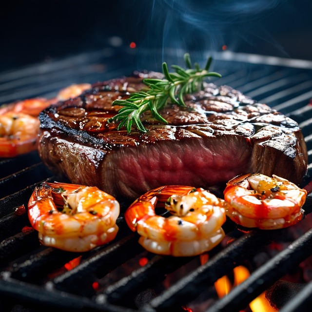 Free ai generated steak food illustration