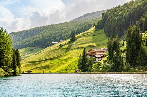 Download free HD stock image of Lake Mountains Free Lake Mountains photo and picture