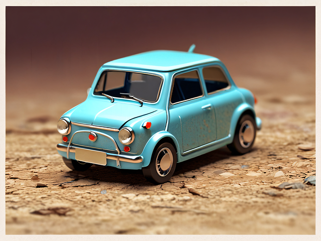 Free ai generated car toy illustration
