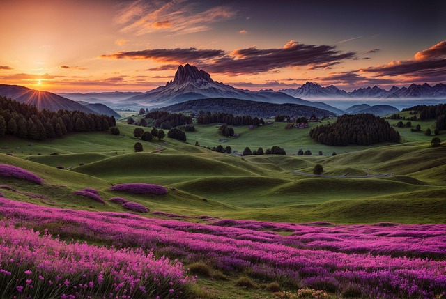 Ai产生的 山 草地 - Pixabay上的免费图片 - Pixabay