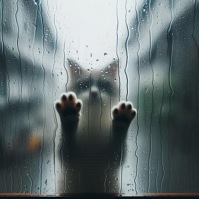 Ai Generiert, Katze, Natur, Glas
