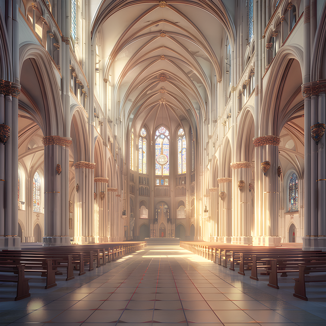 Ai Generado, Templo, Iglesia, Fe