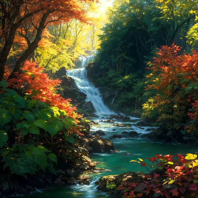 Cascada, Selva, Desierto, Flujo