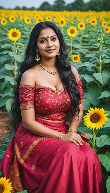 Free Indian Woman illustration and picture