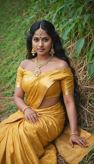 Free Indian Saree illustration and picture