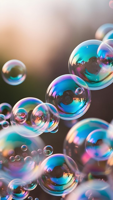 Burbuja, Espuma, Reflexión, Aire, Luz