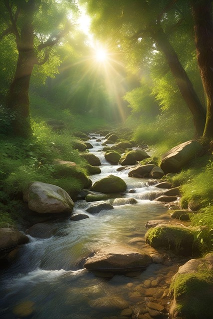 개울 자연 숲 - Pixabay의 무료 이미지 - Pixabay
