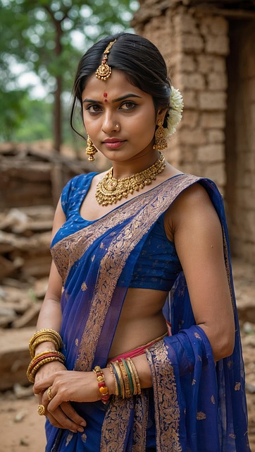 Free Indian Woman illustration and picture