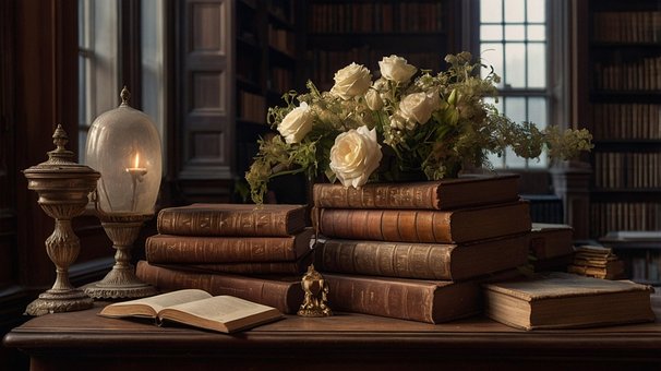 Bloom, Flora, Blomster, Rose, Bøker