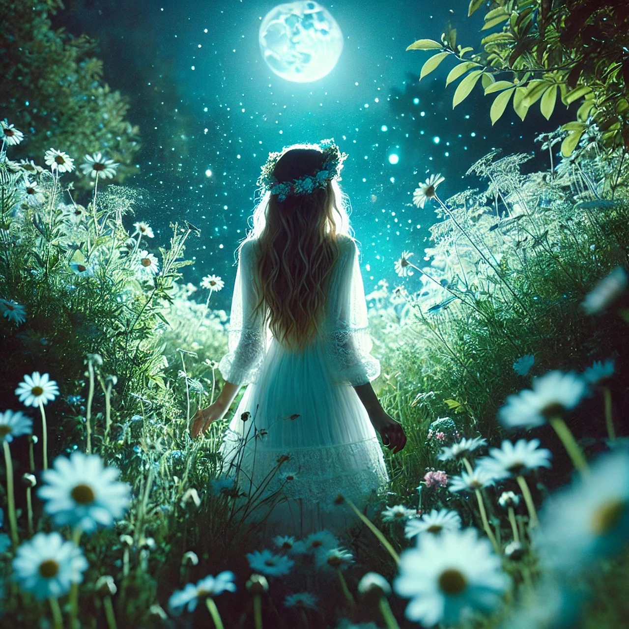 download-girl-moon-child-goddess-royalty-free-stock-illustration