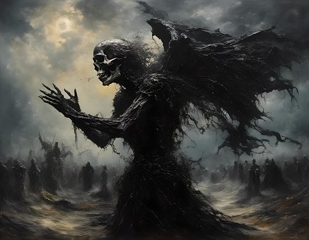Ai Generado, Cráneo, Grim Reaper