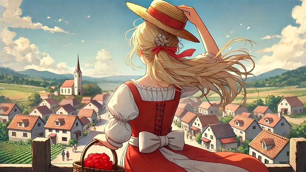 Free Girl Woman illustration and picture