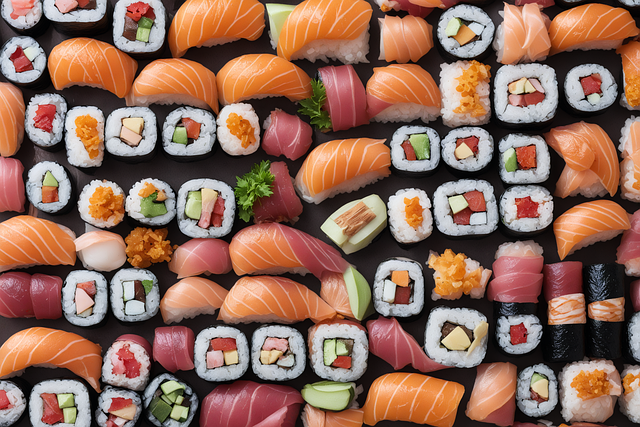 Ai Genereret, Sushi, Sushi Ruller