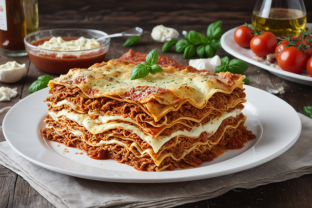 Ai Genereret, Lasagne, Klassisk Lasagne