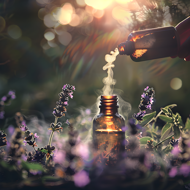 Free ai generated aromatherapy wellness illustration