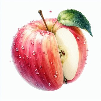 Free Fruit Apple illustration and picture