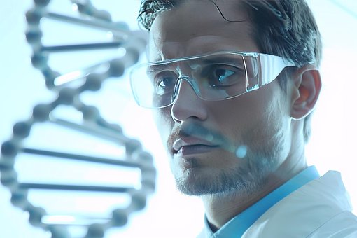 Free Geneticist High-Tech illustration and picture