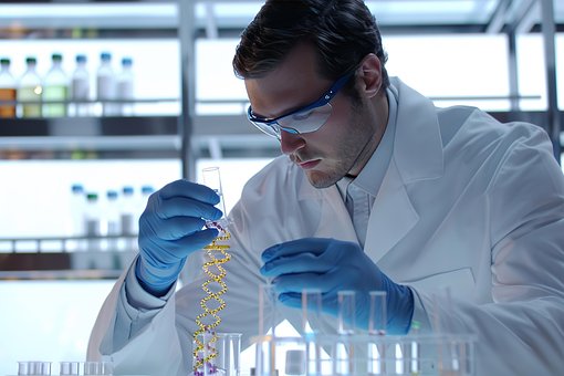 Free Geneticist High-Tech illustration and picture