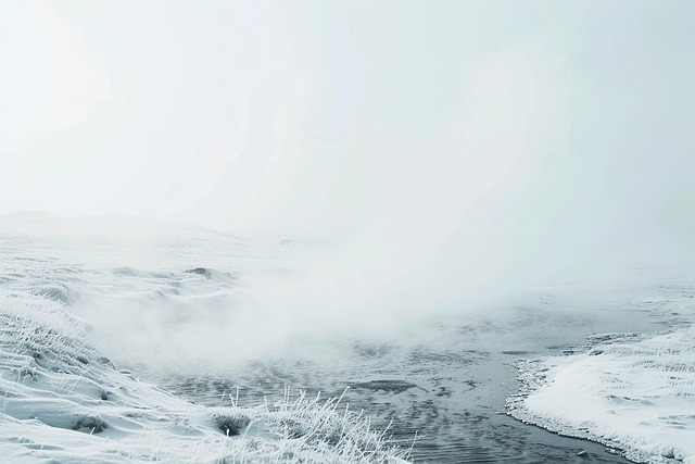 Free geothermal hot spring illustration