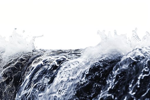 Free Waterfall Closeup illustration and picture