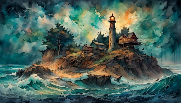 Free Island Nature illustration and picture