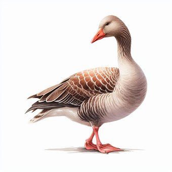 Free Bird Goose illustration and picture