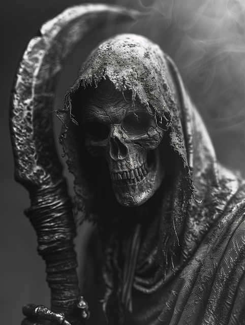 Free Ai Generated Grim illustration and picture