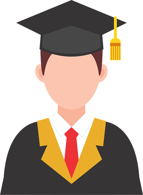 Free student graduate graduation vector