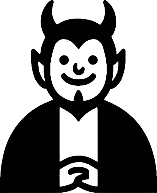 Free ai generated demon satan vector