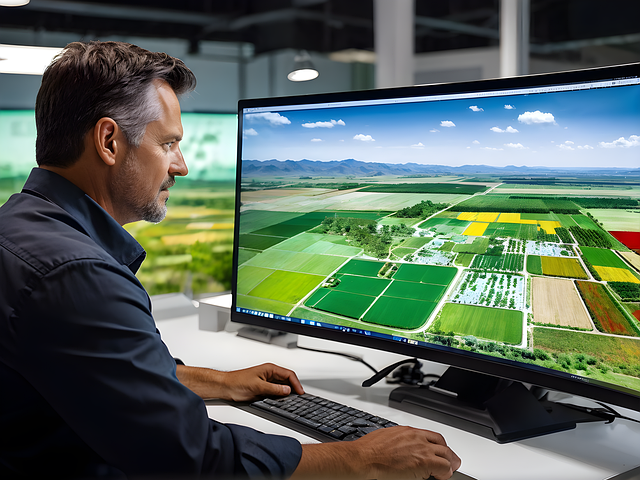 Free ai generated farming agriculture illustration