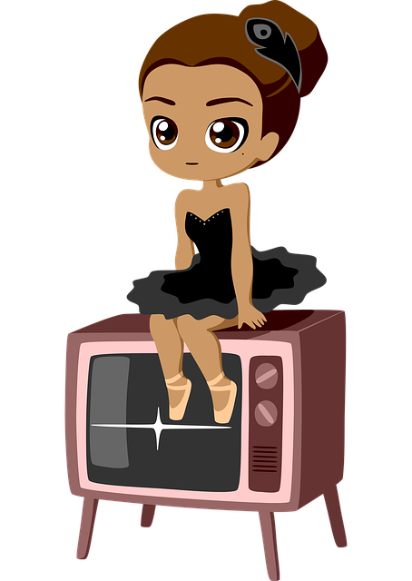 Free ballet ballerina woman illustration