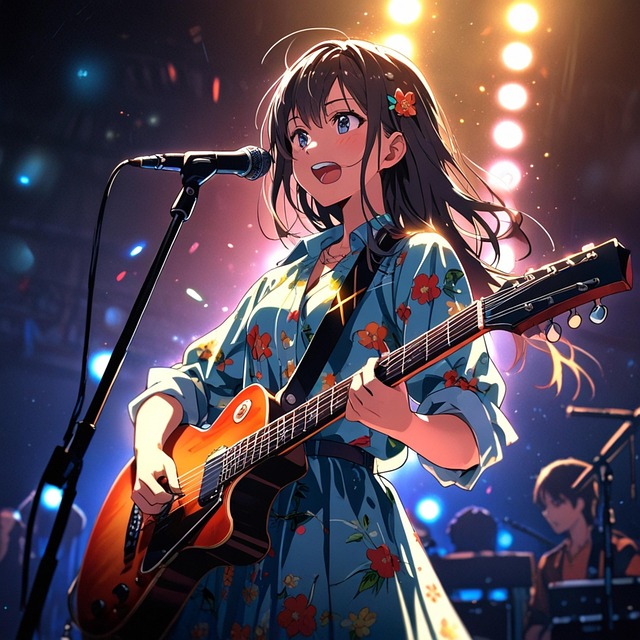 Free live lock girl illustration
