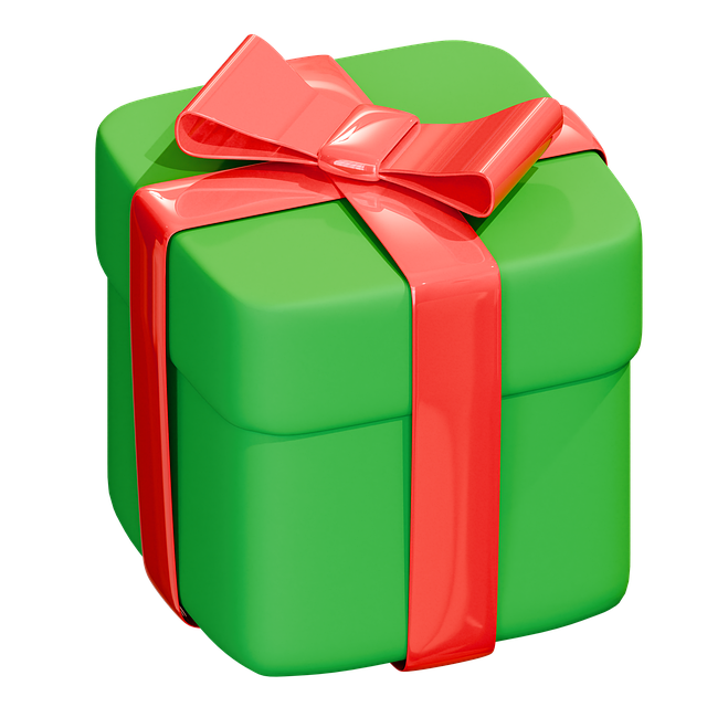 Free box gift christmas illustration