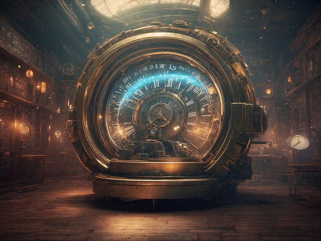 Free machine technology world illustration