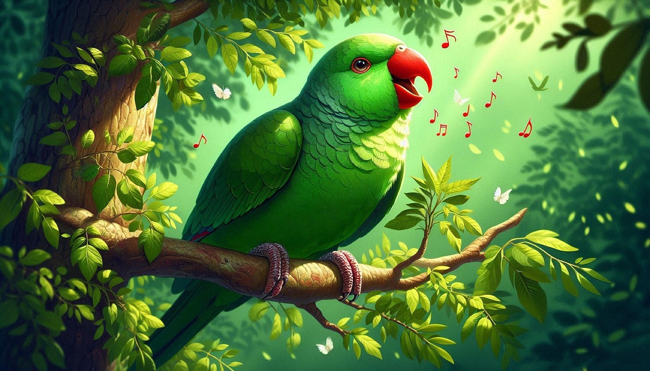 Download Ai Generated Parrot Bird Royalty Free Stock Illustration