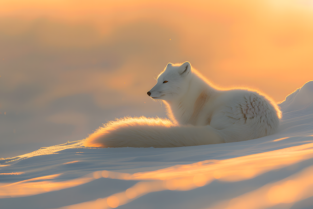 Download free HD stock image of Polar Fox Fox Free polar fox fox wildlife illustration