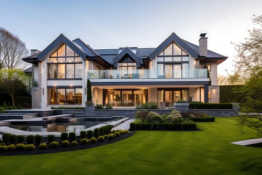 Free Farm House Beautiful House illustration and picture