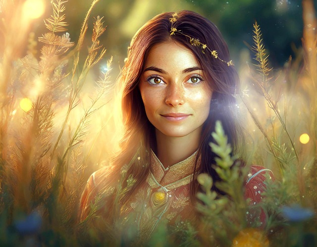 Free ai generated shaman healer illustration