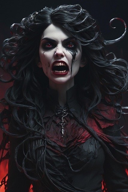 Mujer, Gótico, Horror