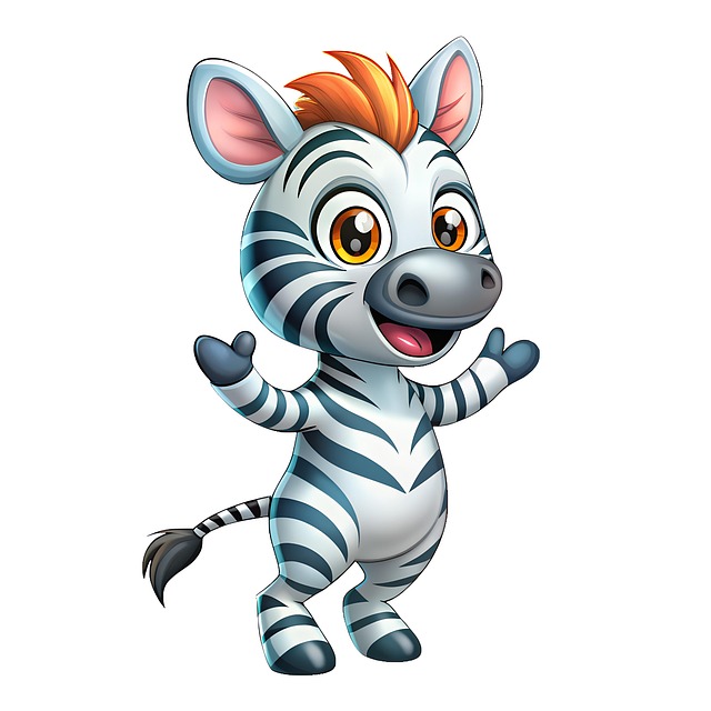 Ai Genereret, Zebra, Tegneserie