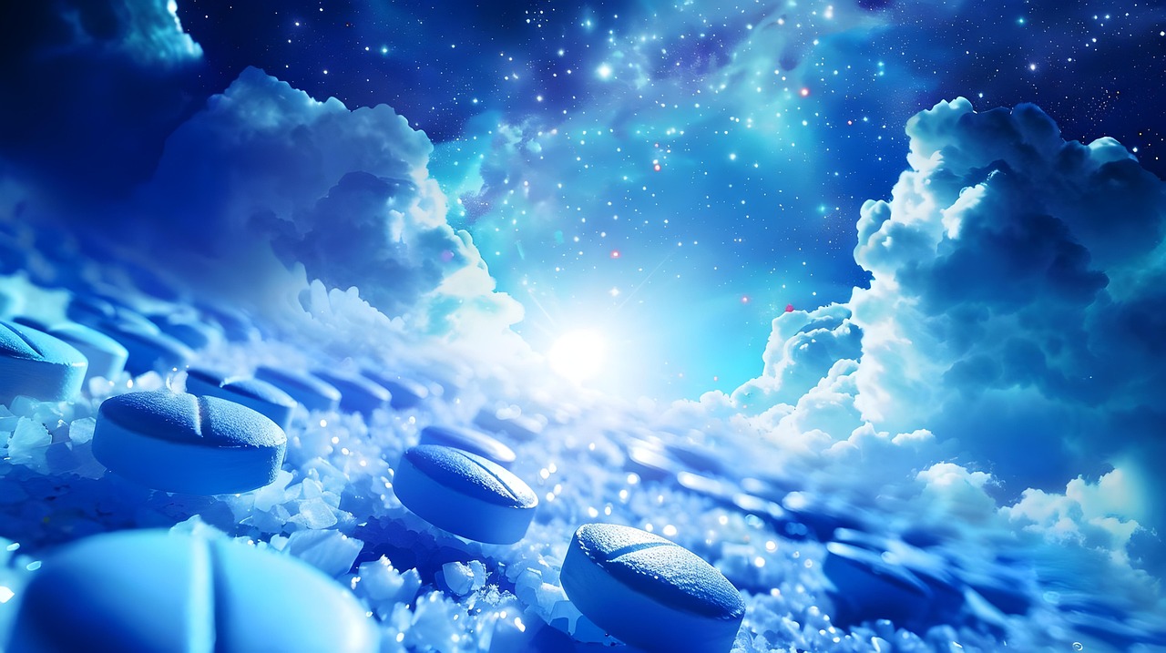 Free ai generated pills sky illustration