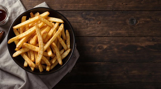 Free ai generated french fries fries illustration